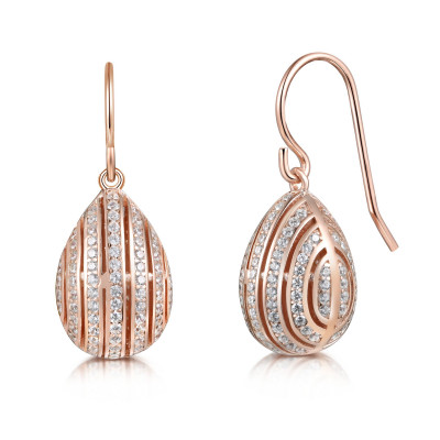 paio di orecchini con pendente15mm/pair of earrings with 15mm pendant