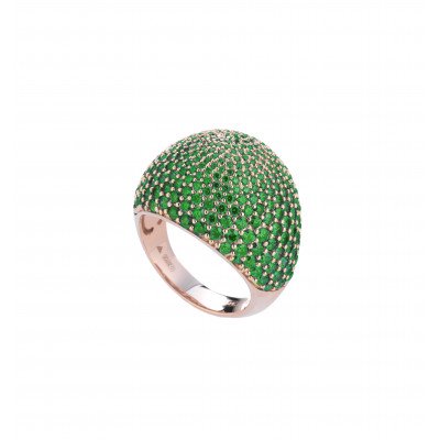 anello pavé/pavé ring