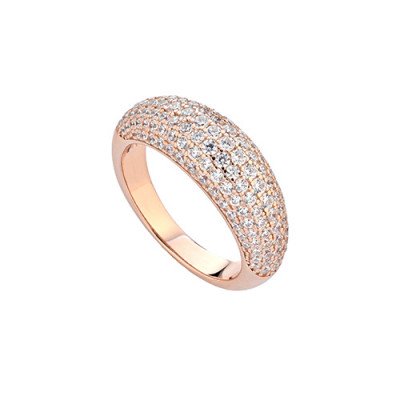 anello pavé/pavé ring