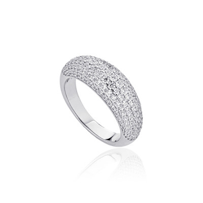 anello pavé/pavé ring