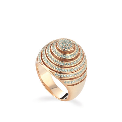 anello pavé/pavé ring