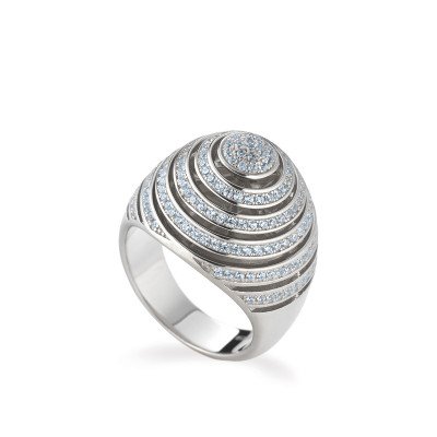 anello pavé/pavé ring