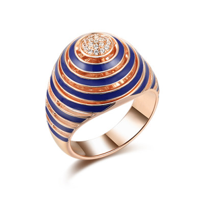 anello pavé/pavé ring