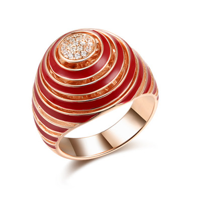 anello pavé/pavé ring