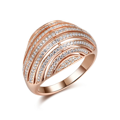 anello pavé/pavé ring