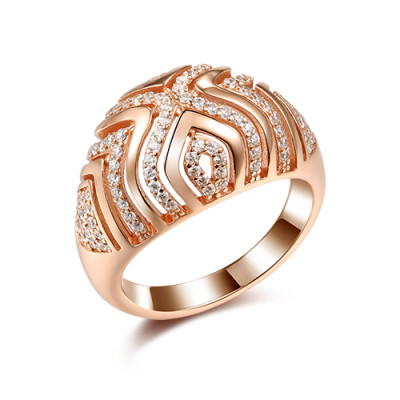 anello pavé/pavé ring
