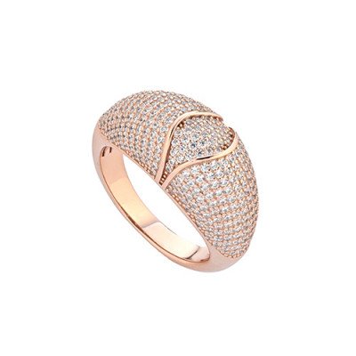 anello pavé/pavé ring