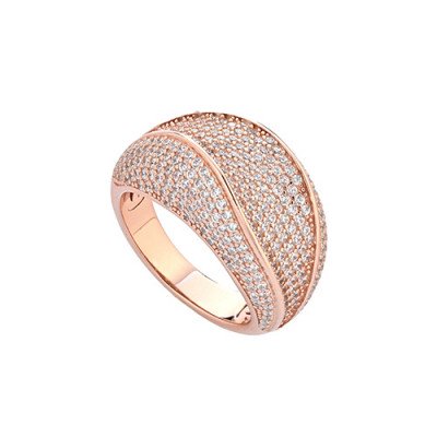 anello pavé/pavé ring
