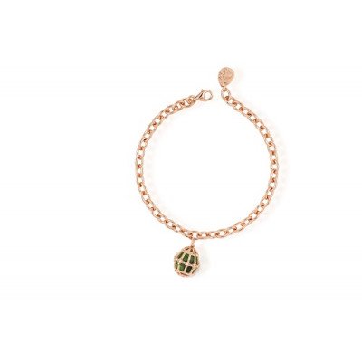 Bracciale con Charm Ovetto | Gioiello Elegante.Bracelet with Egg Charm | Elegant Jewelry