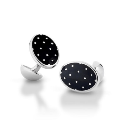 Gemelli Ovali 20 mm | Accessorio Elegante da Uomo.20 mm Oval Cufflinks | Elegant Men’s Accessory