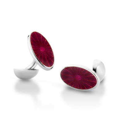 Gemelli Ovali 20 mm | Accessorio Elegante da Uomo.20 mm Oval Cufflinks | Elegant Men’s Accessory