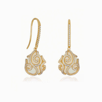 orecchini  rococò gold Alexandra