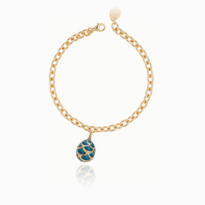 bracciale con ovetto  gold tamara