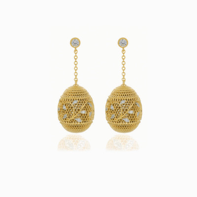 orecchini ovetto gold Ekaterina