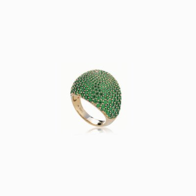 anello pavé/pavé ring