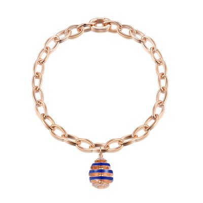 bracciale 19 cm con charm ovetto / 19 cm bracelet with egg charm