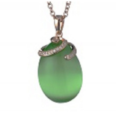 ciondolo 22mm con catena 45+5cm/22mm pendant with chain 45+5cm