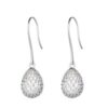 paio di orecchini con pendente15mm/pair of earrings with 15mm pendant