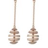paio di orecchini con pendente10mm/pair of earrings with 10mm pendant