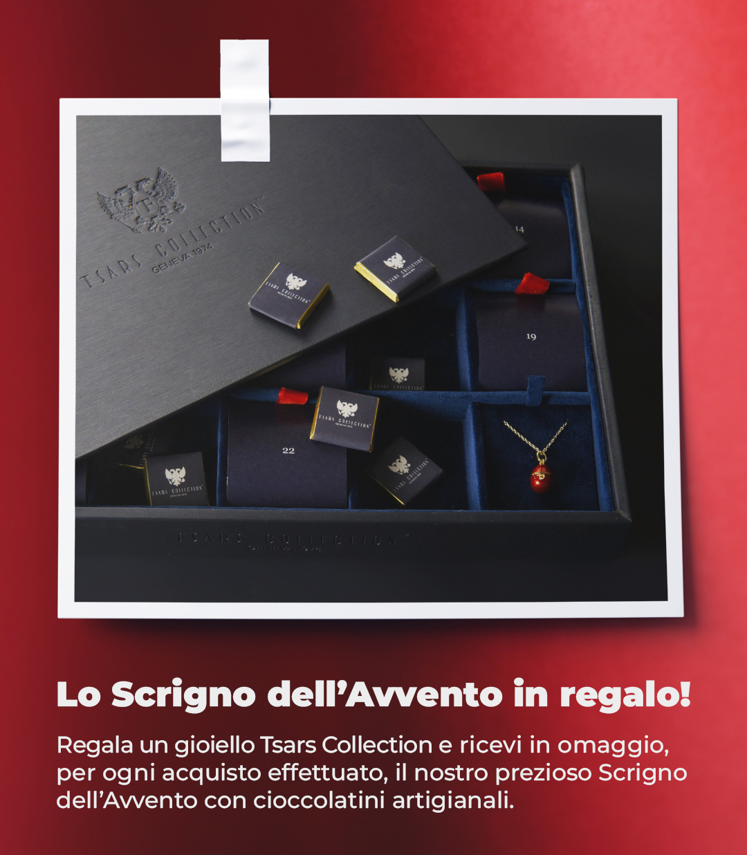 Scrigno dell’Avvento Tsars Collection